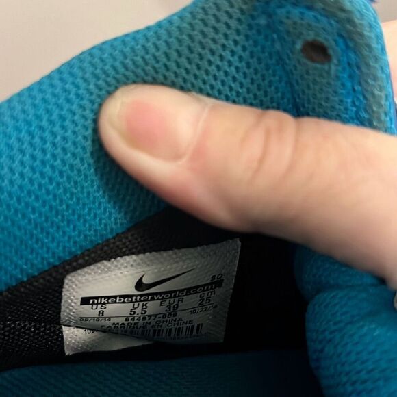 Nike Dunk ski high essential Black blue with hidden wedge size. Womens… - Picture 11 of 12